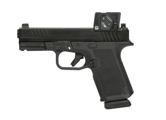 RUGER RXM 9MM SEMI-AUTO PISTOL 4'' BARREL + COA AIMPOINT RED DOT 2 MAGAZINES - BLACK