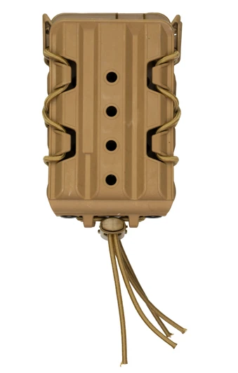 HIGH SPEED GEAR HSGI POLYMER TACO X2R SOUBLE MAGAZINE POUCH MOLLE AR15 MAGAZINES POLYMER CONSTRUCTION COYOTE BROWN