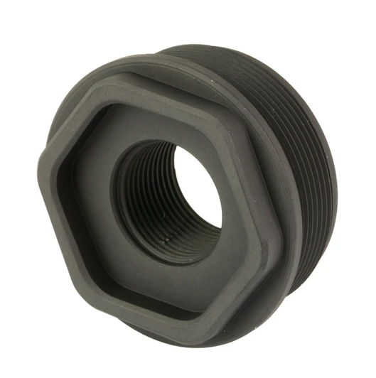 BREEK ARMS UNIVERSAL HUB DIRECT THREAD 1.375X24 TPI HUB SUPPRESSORS 5/8X24 THREAD PITCH TITANIUM CONSTRUCTION MATTE FINISH BLACK BREEK ARMS UNIVERSAL HUB DIRECT THREAD 1.375X24 TPI HUB SUPPRESSORS 5/8X24 THREAD PITCH TITANIUM CONSTRUCTION MATTE FINISH BLACK