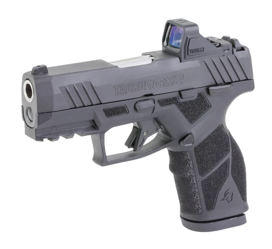 TAURUS GX2 TORO 9MM COMPACT PISTOL 3.38'' BARREL OPT READY RMSC FOOTPRINT MANUAL SAFETY 3 MAGAZINES + VRIDIAN RFX11 3 MOA GREEN DOT OPTIC + IWB HOLSTER TAURUS GX2 TORO 9MM COMPACT PISTOL 3.38'' BARREL OPT READY RMSC FOOTPRINT MANUAL SAFETY 3 MAGAZINES + VRIDIAN RFX11 3 MOA GREEN DOT OPTIC + IWB HOLSTER