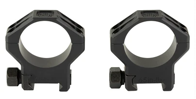 SIG SAUER ALPHA6 34MM SCOPE RING HIGH 1.12'' ANODIZED FINISH PICATINNY BLACK