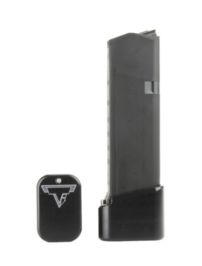 TARAN TACTICAL GLOCK 19/23 + 4/5 BASE PAD - BLACK