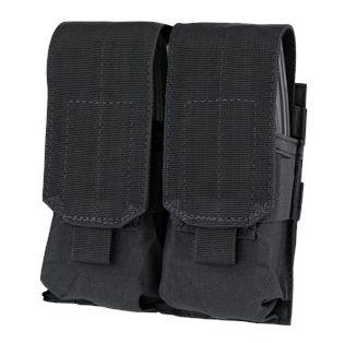 CONDOR DOUBLE M4 MAG POUCH - BLACK