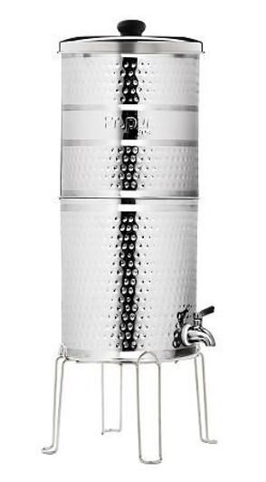 PROPUR 304 NOMAD HAMMERED WATER FILTRATION UNIT WITH 1 PRO ONE G2.0 5" FILTER