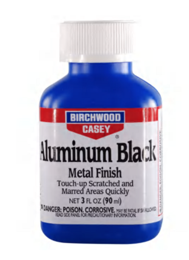 BIRCHWOOD CASEY ALUMINUM BLACK METAL FINISH