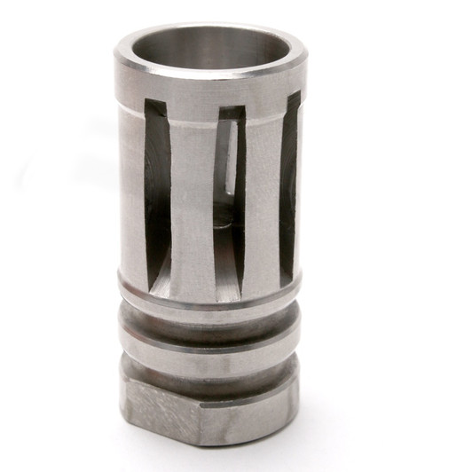 TIGER ROCK A2 STAINLESS STEEL MUZZLE BRAKE FOR 1/2"X 28 PITCH 5 PORTS