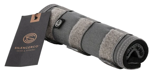 SILCENCERCO HIGH TEMP 7.5" SUPPRESSOR COVER - GREY