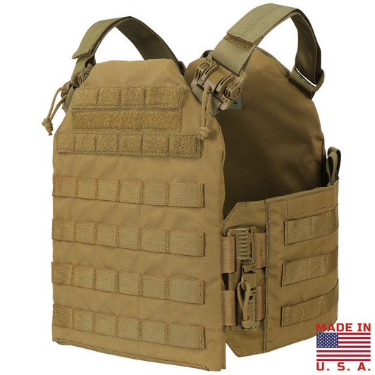 CONDOR OUTDOOR CYCLONE RS PLATE CARRIER - COYOTE BROWN CONDOR OUTDOOR CYCLONE RS PLATE CARRIER - COYOTE BROWN