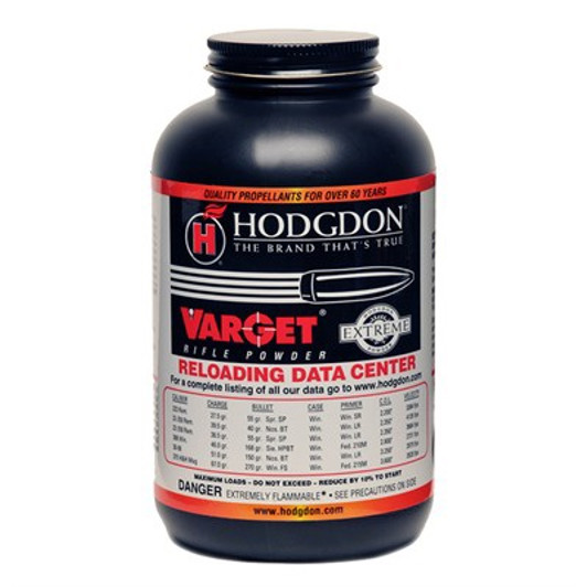HODGDON POWDER VARGET SMOKELESS 1 LB HODGDON POWDER VARGET SMOKELESS 1 LB