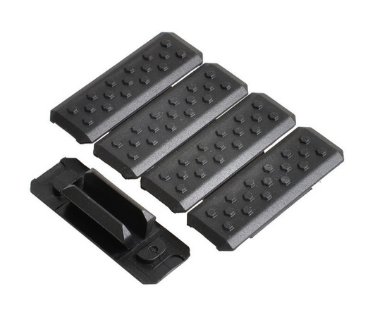STRIKE INDUSTRIES M-LOK Cover (5-pack) VER.1 - BLACK