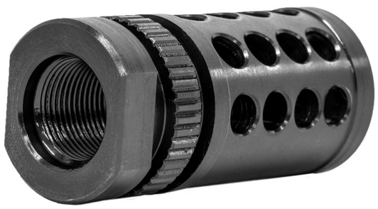 GROVTEC GTHM318 G-NITE STEEL FLASH SUPRESSOR 223CAL 5/8x24 TPI BLACK NITRIDE FINISH