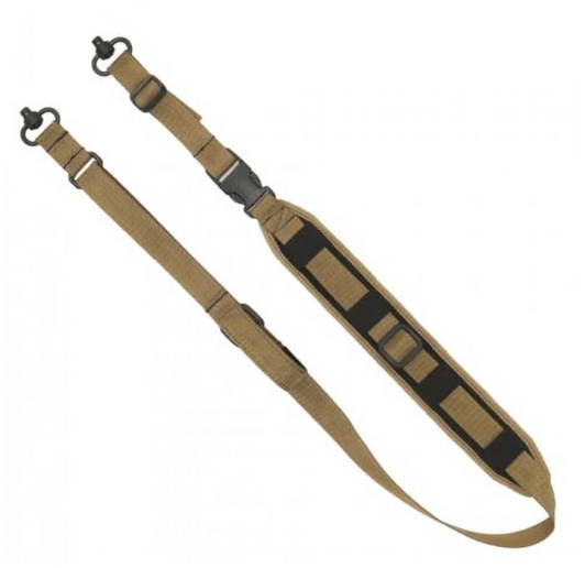 GROVTEC SENTINEL SLING QS PUSH BUTTON 2- POINT - COYOTE BROWN