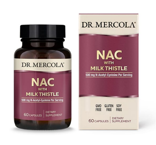 DR MERCOLA NAC WITH MILK THISTLE