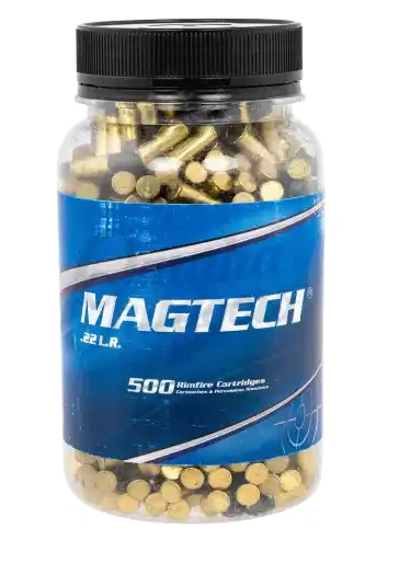 MAGTECH RIMFIRE 22LR 40 GRAIN STANDARD VELOCITY LEAD ROUND NOSE 500 ROUND CASE