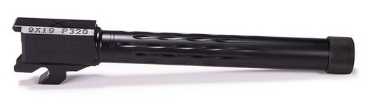 FAXON SIG P320 FULL SIZE FLAME FLUTED BARREL THREADED