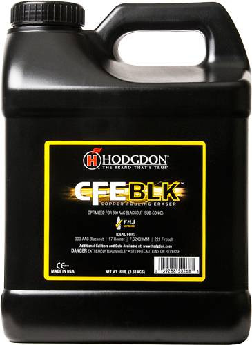HODGDON CFEBLK  OPTIMIZED FOR 300 AAC BLACKOUT (SUB-SONIC) - 8LB CAN