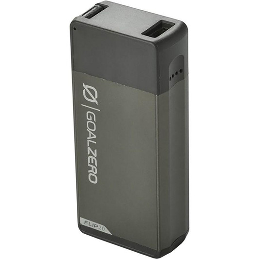GOAL ZERO FLIP 20 PHONE CHARGER - CHARCOAL
