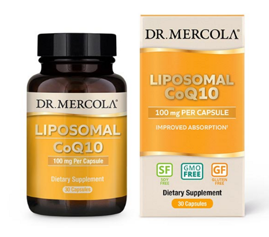DR MERCOLA CoQ10 100MG 30 CAPSULES - 30 DAY SUPPLY