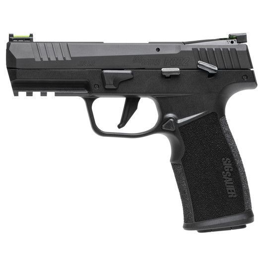 SIG SAUER P322 PISTOL 22LR 4" BARREL OPTIC READY - BLACK