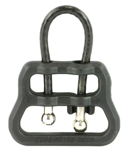 BLUE FORCE GEAR ULOOP FITS SLINGS 1.25" AND LARGER - BLACK