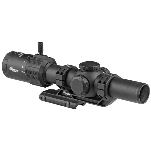SIG SAUER TANGO MSR RIFLE SCOPE 1-6X24MM 30MM MAINTUBE MSR-BDC6 ILLUMINATED RETICLE - BLACK