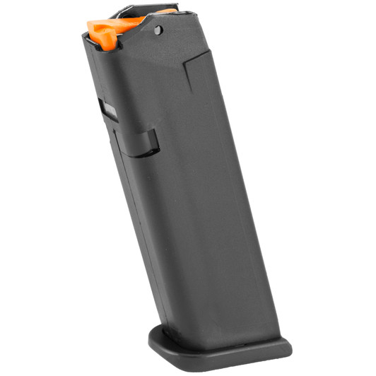 GLOCK OEM MAGAZINE 9MM 10 ROUND FITS GLOCK 17&34 ORANGE FOLLOWER