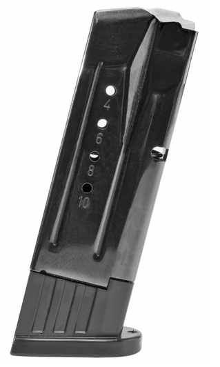 SMITH & WESSON 9MM MAGAZINE 10 ROUNDS FITS M&P COMPACT 2.0 BLUED FINISH
