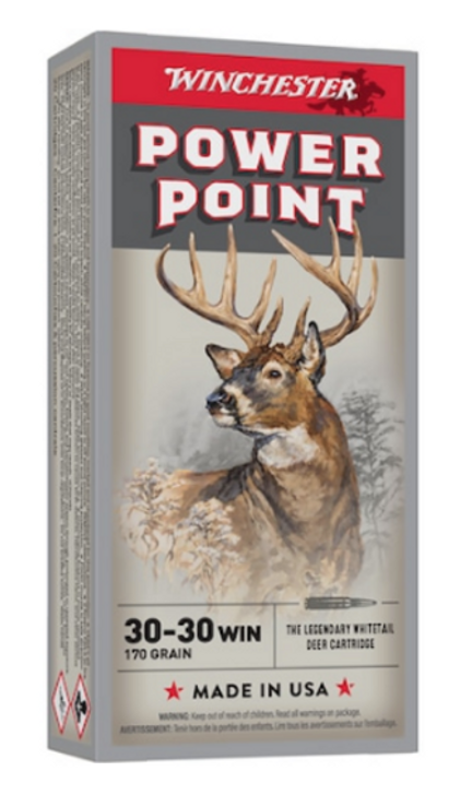 WINCHESTER AMMUNITION SUPER-X 30-30 170 GRAIN POWER POINT 200 ROUND CASE