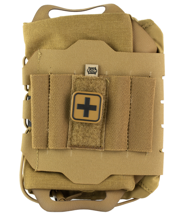 HIGH SPEED GEAR REFLEX HANGER POUCH SYSTEM VELCRO ATTACHMENT NYLON COYOTE BROWN