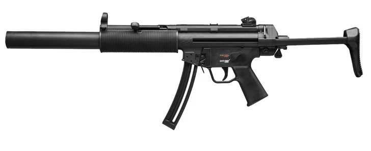 HK MP5 SEMI-AUTOMATIC 22LR RIFLE 16.1'' BARREL MATTE BLACK FINISH 1 MAG