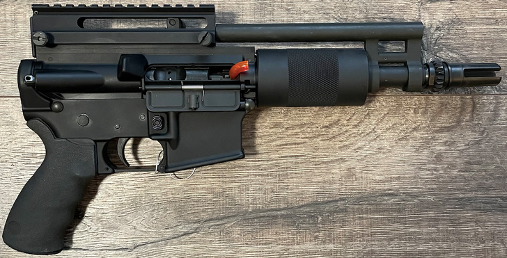 OLYMPIC ARMS AR-15 PISTOL MOD O.A.P. OA93 MULTI CAL PISTOL BLACK - PREOWNED