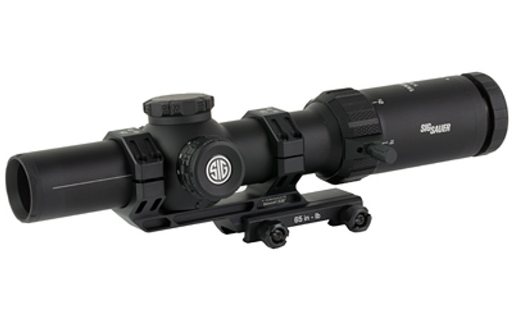 SIG SAUER TANGO MSR RIFLE SCOPE 1-10X26 FIRST FOCAL PLANE MSR BDC10 RETICLE ILLUMINATED 26MM OBJECTIVE 34MM MAIN TUBE - BLACK