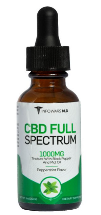 INFOWARS LIFE CBD FULL SPECTRUM 1000MG