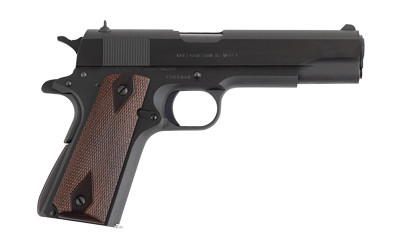 COLT MANUFACTURING SERIES 70 1911 PISTOL 45 ACP 5" BARREL 7 ROUND - BLUED/ROSEWOOD GRIPS