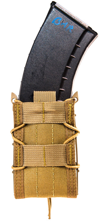 HIGH SPEED GEAR 13TA10CB TACO MAG POUCH COYOTE BROWN NYLON BELT COMPATIBLE WITH RIFLE