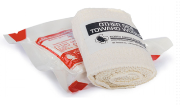 NORTH AMERICAN RESCUE RESPONDER EMERGENCY TRAUMA DRESSING 4'' FLAT ...