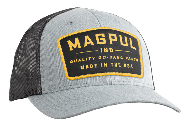 MAGPUL TRUCKER HATS GO BANG - HEATHER GRAY/BLACK