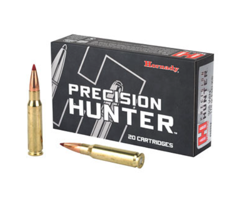HORNADY PRECISION HUNTER 308 WIN 178 GRAIN ELD-X - 20 ROUND BOX