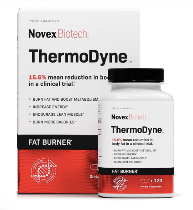 NOVEX BIOTECH THERMODYNE FAT BURNER 120 CAPSULES