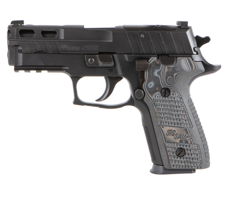 SIG SAUER P229 PRO 9MM 3.9'' BARREL CERAKOTE FINISH BLACK PIRANHA G-MASCUS XRAY3 OPTIC READY PRO-CUT SLIDE