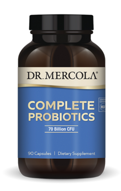 DR MERCOLA COMPLETE PROBIOTICS 90 DAY SUPPLY 90 CAPSULES 70 BILLION CFU