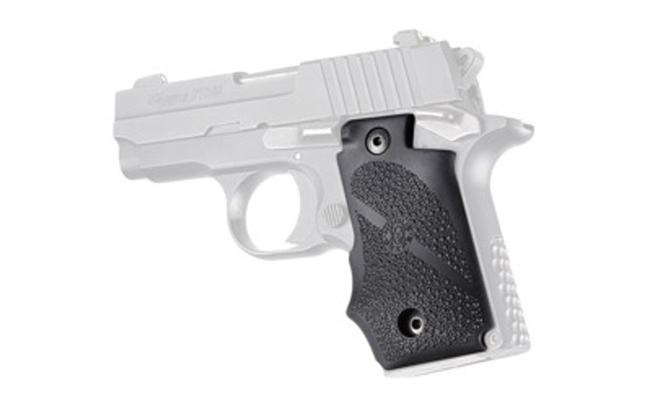 HOGUE RUBBER GRIPS SIG SAUER P238 - BLACK