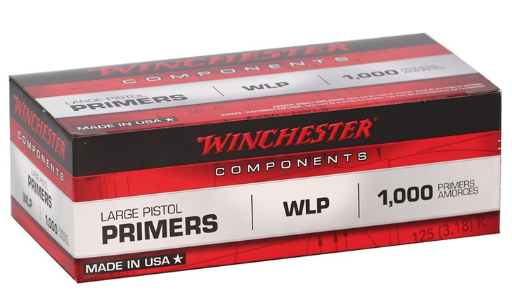 WINCHESTER LARGE PISTOL PRIMERS #7 1000 PRIMERS