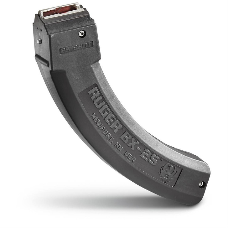 RUGER 10/22 MAGAZINE BX-25 .22 LR - 25 ROUND BLACK
