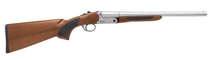 CITADEL COACH 20 GAUGE COACH SHOTGUN 18.5'' BARREL - NICKEL/WOOD