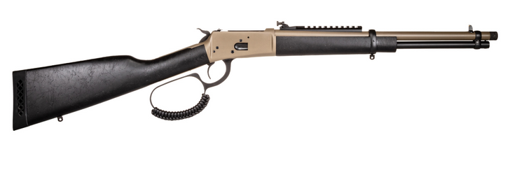 ROSSI R92 LEVER ACTION RIFLE 44 MAGNUM 16.5'' THREADED BARREL OPTICS RAIL PICATINNY 8 ROUNDS RH - FDE