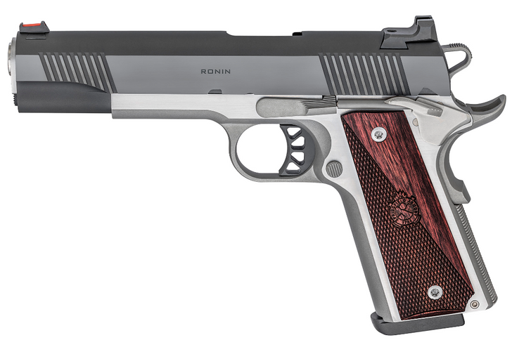 SPRINGFIELD RONIN 1911 10MM 5'' STAINLESS FRAME 8 ROUNDS 1 MAGAZINE