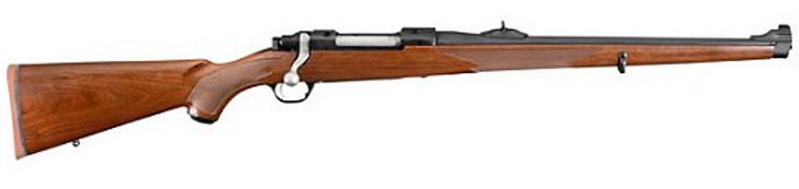 RUGER M77 HAWKEYE INTERNATIONAL 243 WIN BOLT ACTION RIFLE 18.5'' BARREL 4 ROUNDS WOOD STOCK - PREOWNED