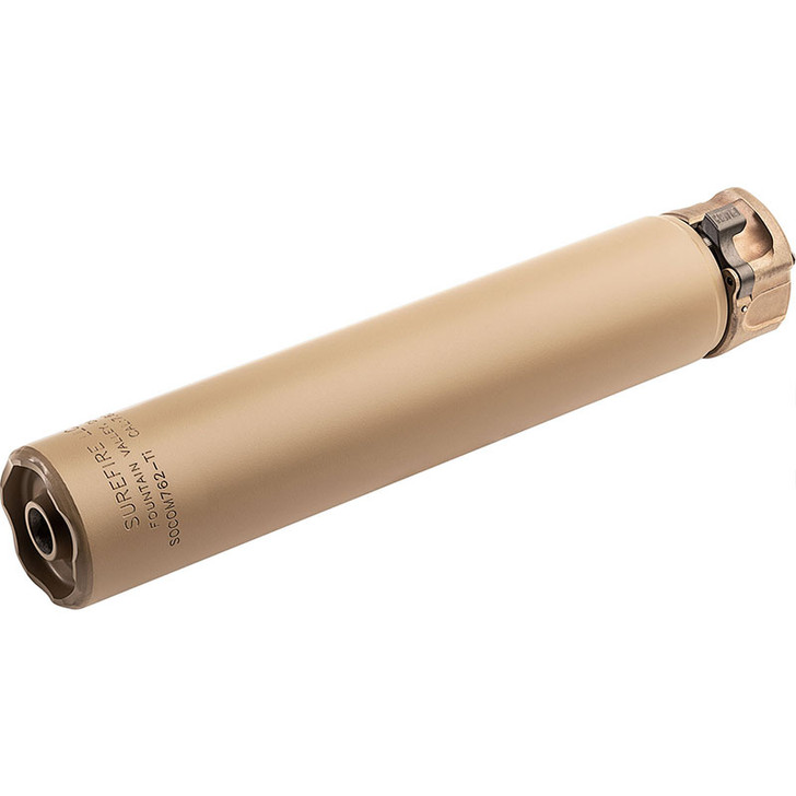 SUREFIRE SOCOM762-Ti2 FDE 30 CALIBER SUPPRESSOR