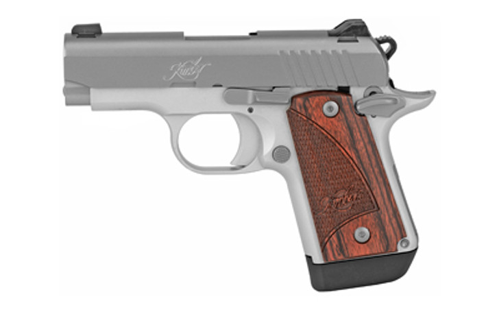 KIMBER MICRO 9 STAINLESS PISTOL 9MM 3.15" BARREL 7 ROUND - STAINLESS/ROSEWOOD GRIPS - PREOWNED CONDITION